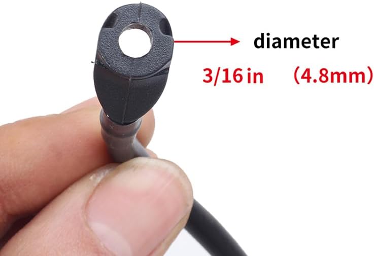 SP.G Archery Peep Sight, 1/4" 3/16" Aluminum Peep Sight or Tubing peep Sight with Bowstring Splitter for Archery Compound Bow - Image 2